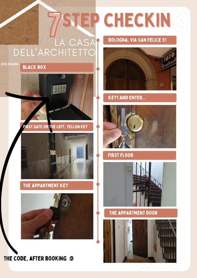 Casa Dell'Architetto Lejlighed Bologna Eksteriør billede